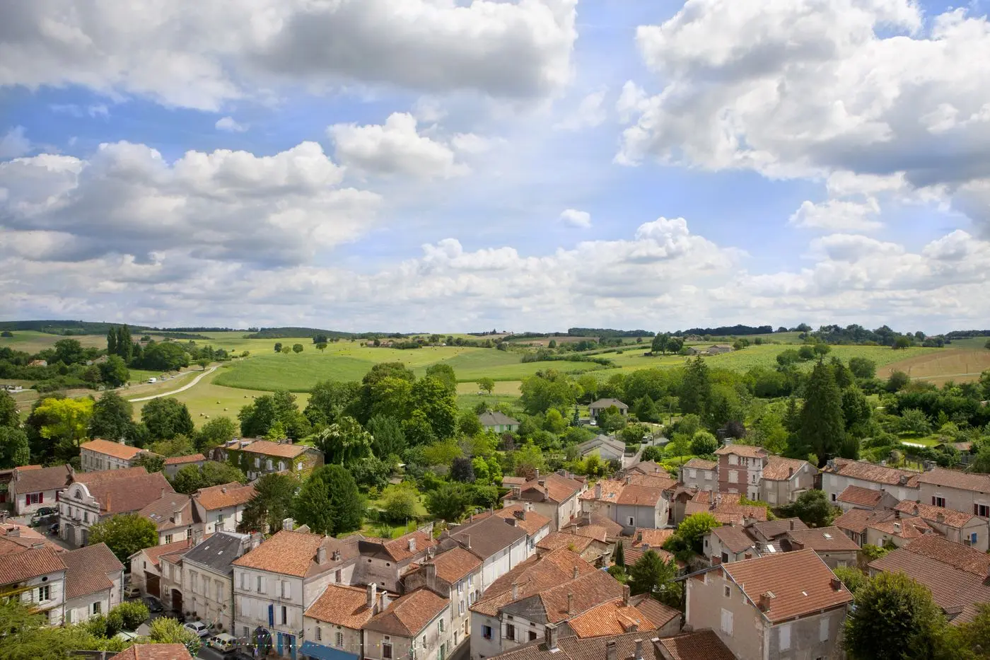 Campagne autour du village